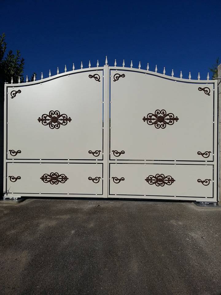 Pose de portail battant en applique dans la périphérie lyonnaise et l'Isère