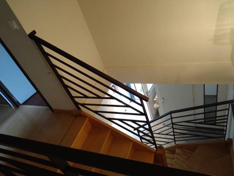 Garde corps et escalier intérieur maison pas cher