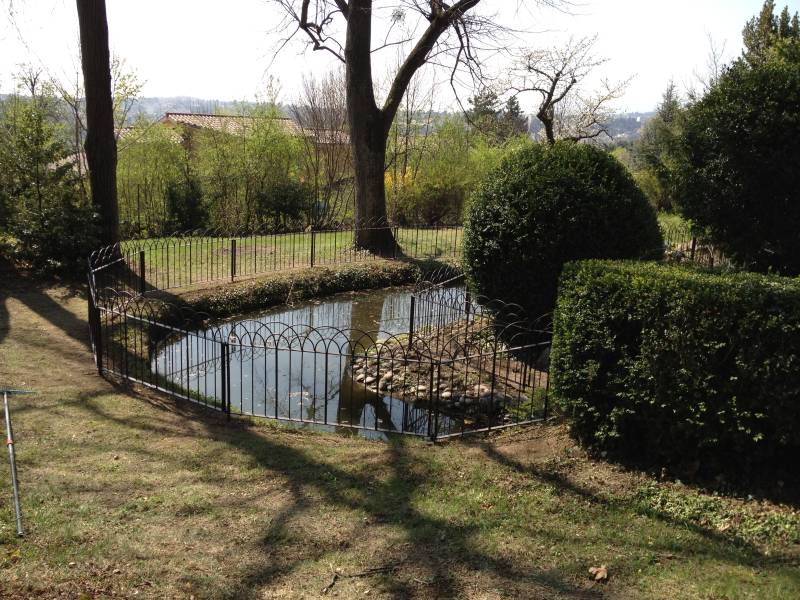 Garde corps pur étang à Lyon