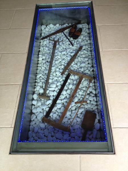 Décoration vitrée et acier sol à Brignais 