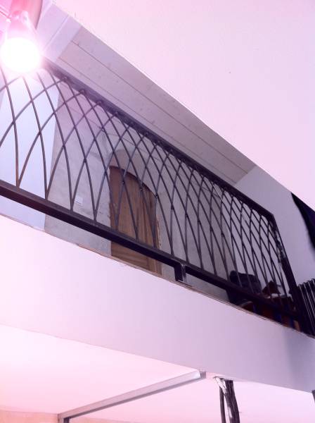 Garde corps en metal à motifs à Lyon